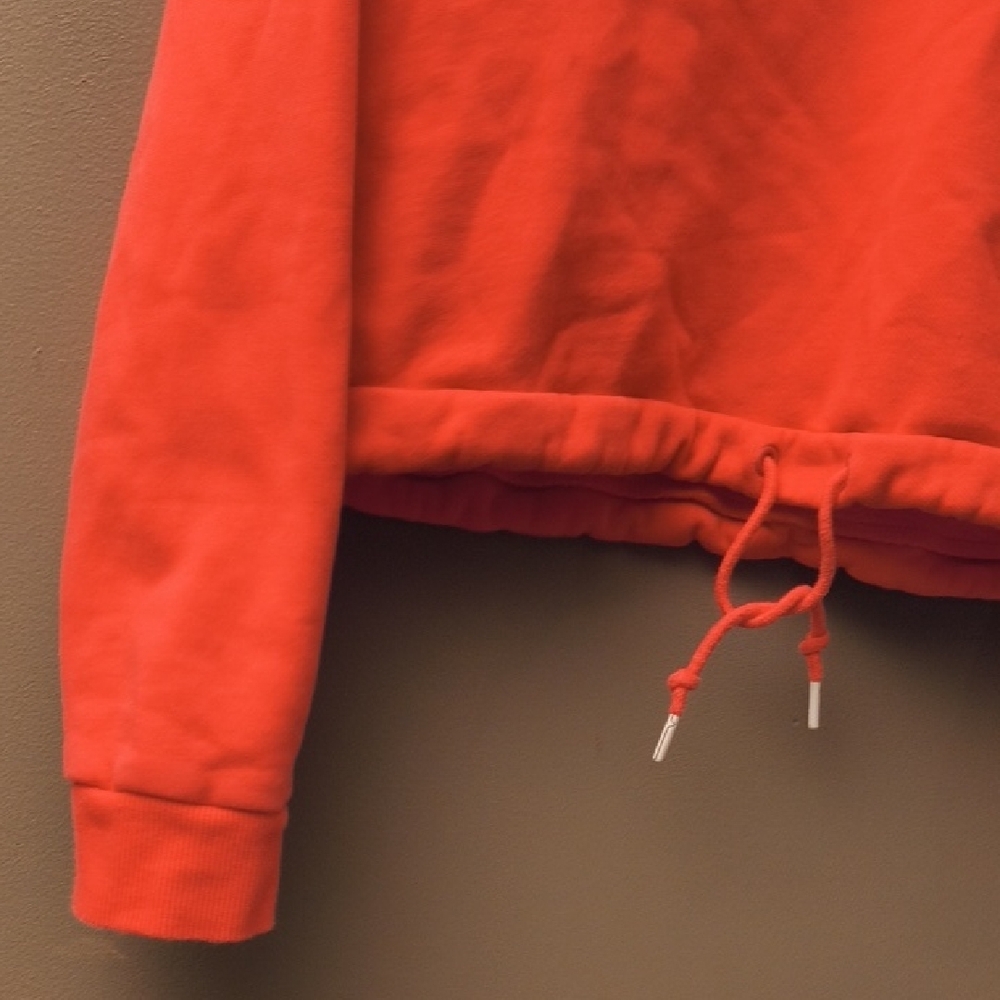 Puma - Like New - Salmon and White Quarter-Zip  Women's Sweater - Picture 6 of 12